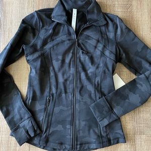NWT Lululemon Incognito Camo Multi Grey Define Jacket